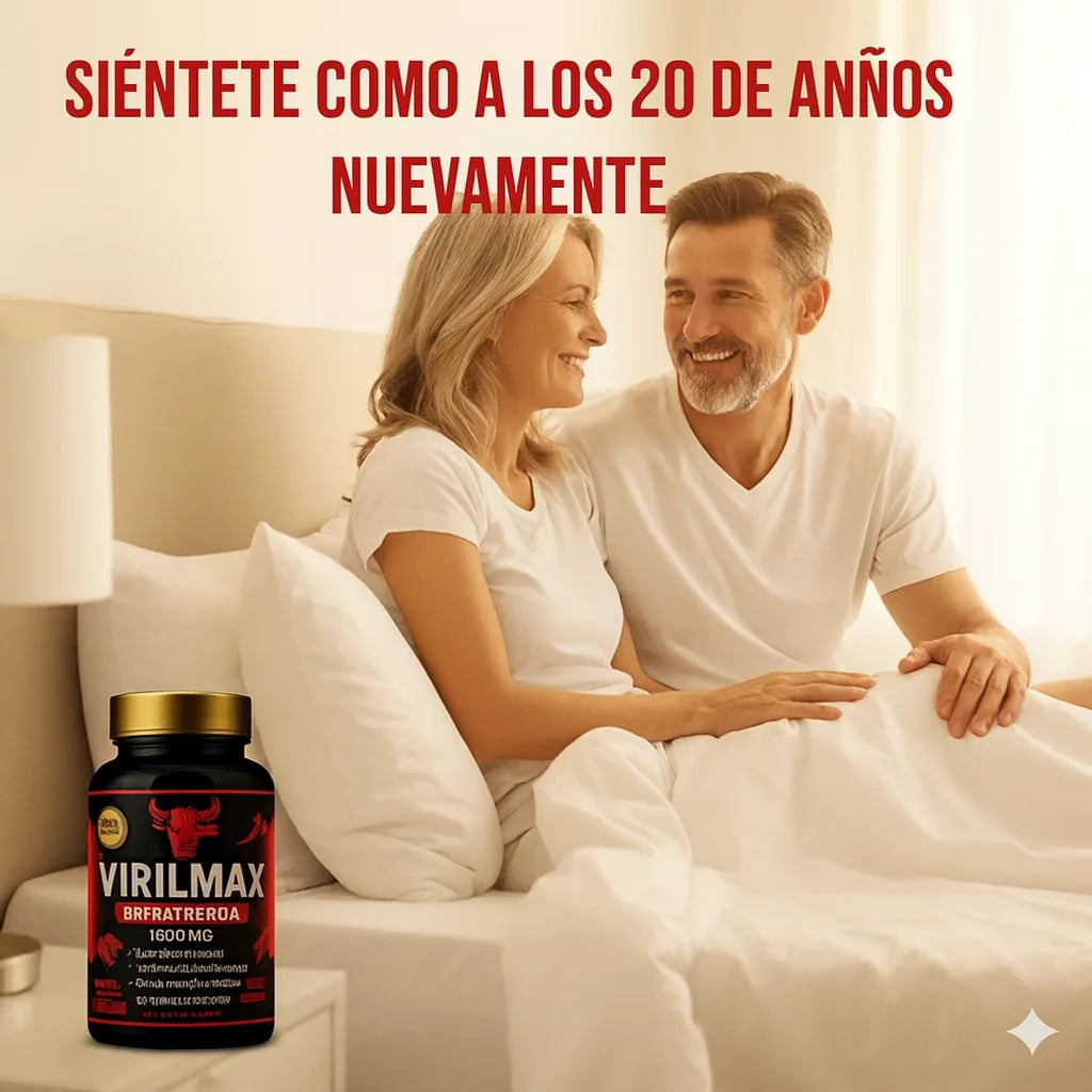 Virilmax™ – Más virilidad y rendimiento masculino. Ni tú mismo te reconocerás.