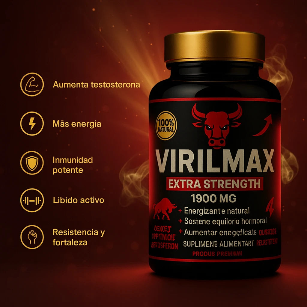 Virilmax™ – Más virilidad y rendimiento masculino. Ni tú mismo te reconocerás.