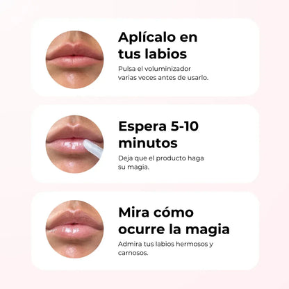👄 Plump Voluminizador Instantáneo ¡Labios más carnosos, sensuales y brillantes en segundos! ✨💋